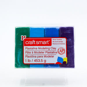 Plastilina Craftsmart Colores Azul, Morado, Verde