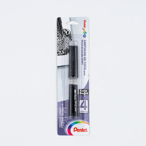 Cartuchos De Tinta Pentel Para Pincel De Bolsillo